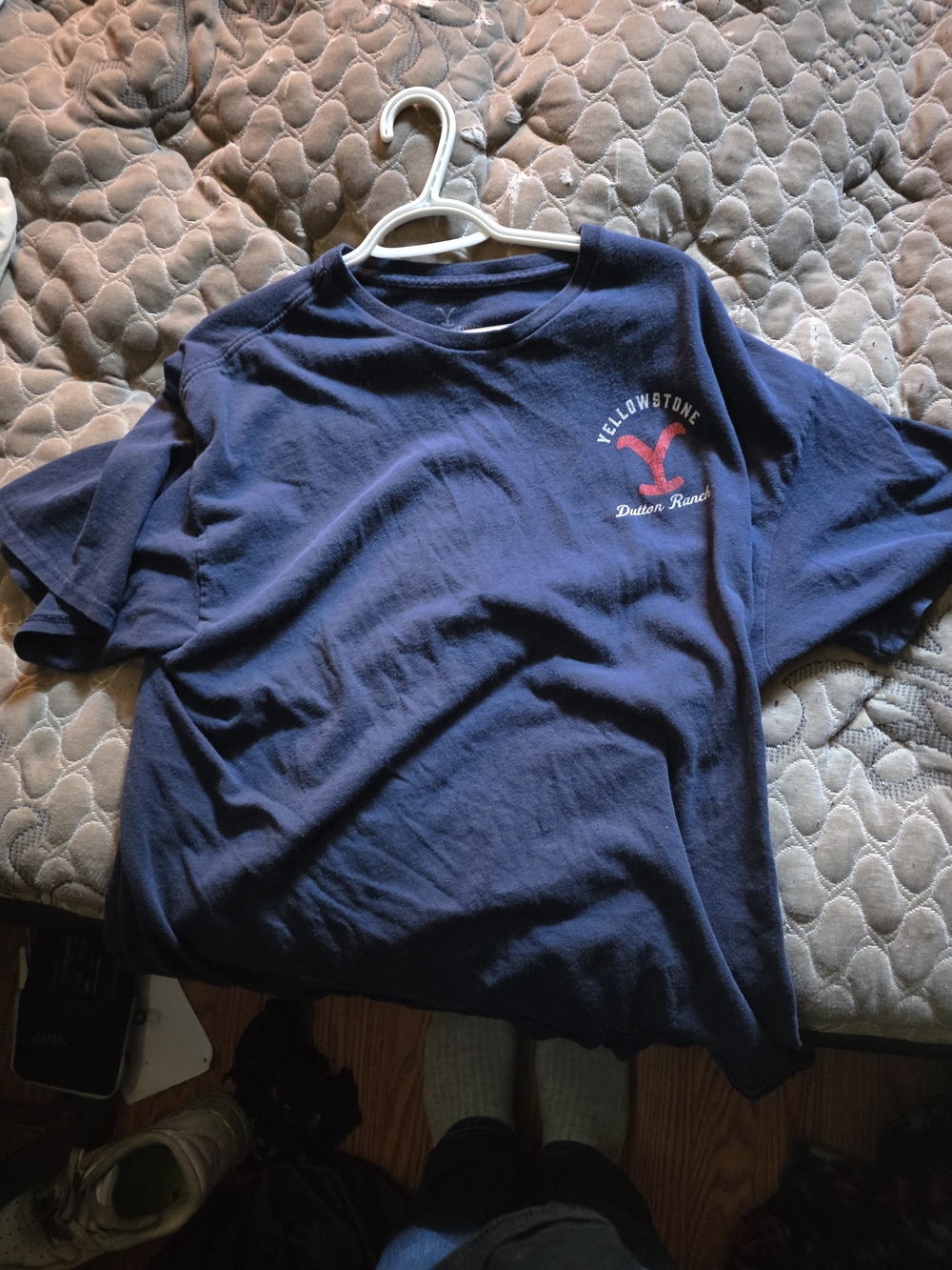 Dutton Ranch Navy Short-Sleeve Crewneck T-Shirt
